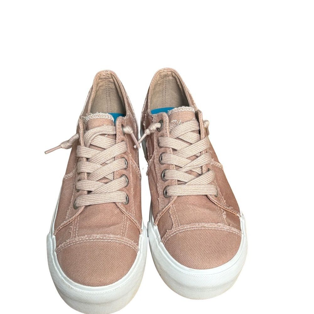 Blowfish Women’s Malibu Platform Sneakers Dusty Rose Size 8